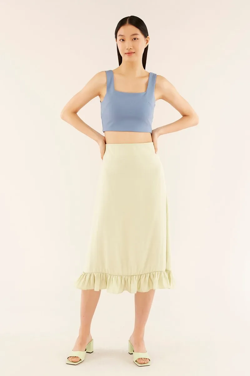 Lavone Frill-trim Skirt 