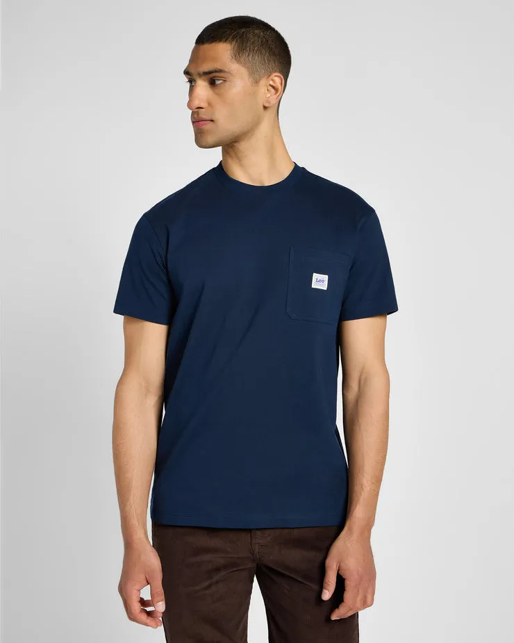 Lee Workwear Pocket Tee - Inky Blue