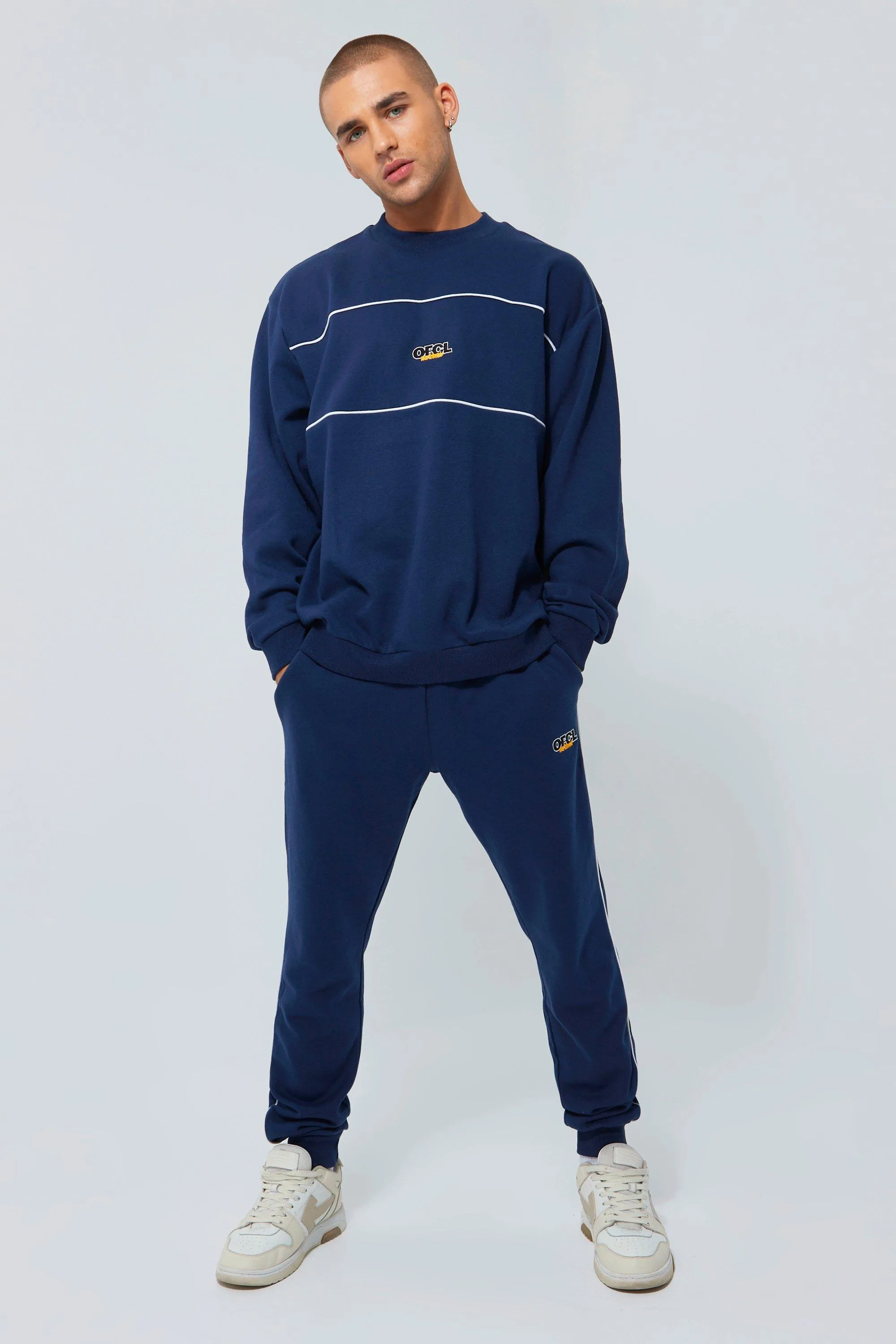 Lightweight Oversized Ofcl Sweatshirt Tracksuit