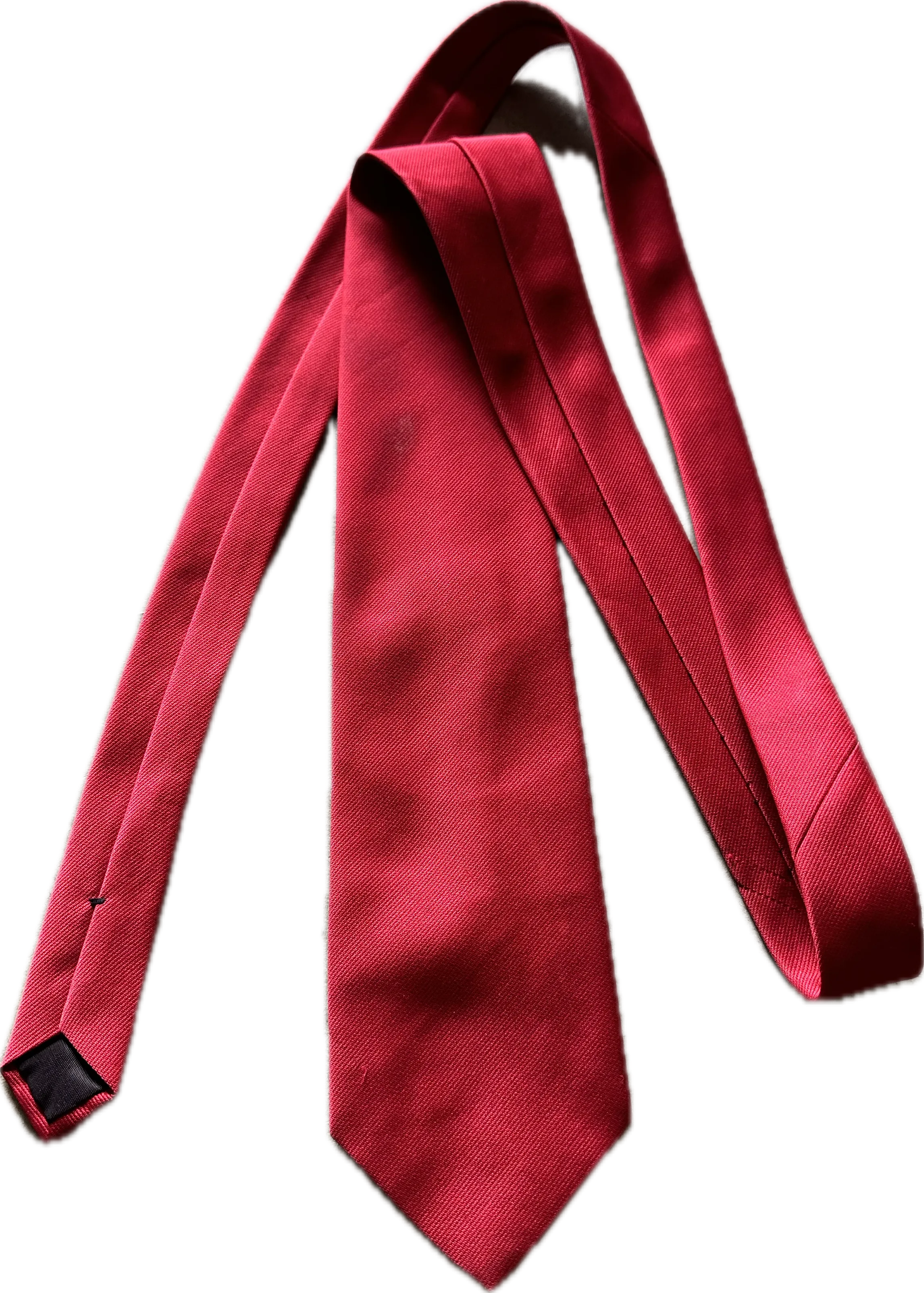 MAD MEN: Don Draper’s Red Mid-Century necktie and Business Card