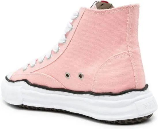 Maison MIHARA YASUHIRO Peterson cotton-canvas sneakers Pink