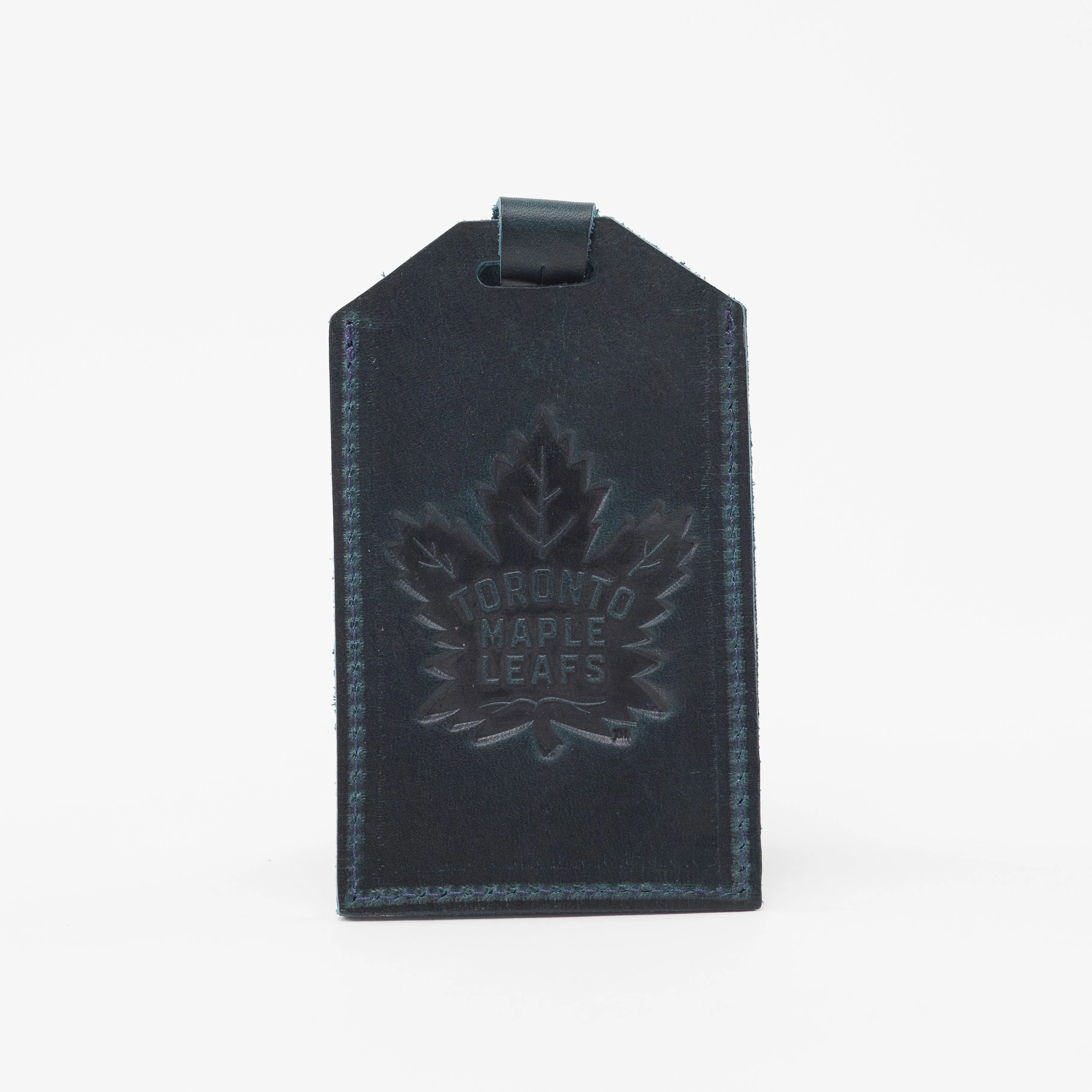 Maple Leafs Dormie Leather Luggage Tag