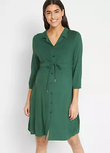 Maternity Jersey Dress by bonprix | Look Again