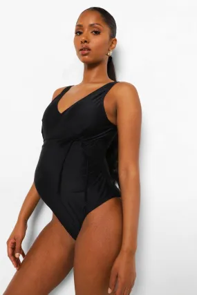 Maternity Tie Waist Swimsuit