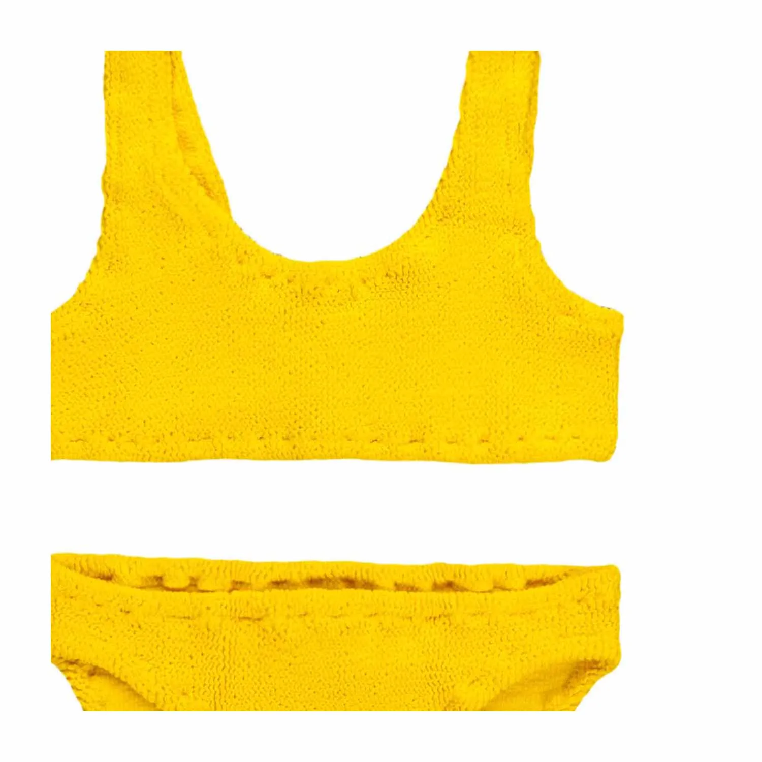 Mc2 Saint Barth Girl Yellow Bikini