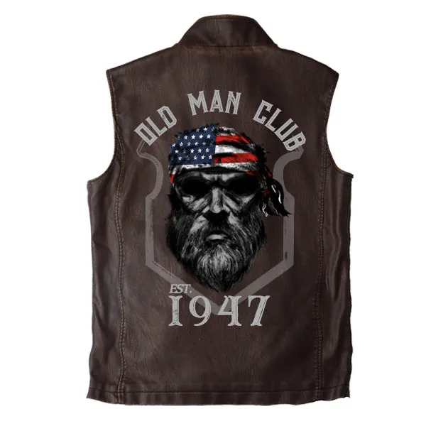 Men's 1947 Old Man Club Vintage Double Collar Vest