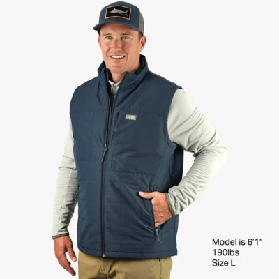 Men's Aftco Crosswind Puff Vest