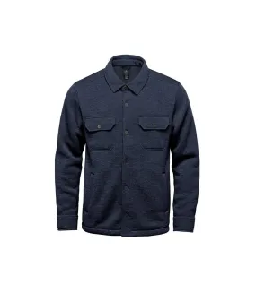 Mens avalanche fleece shirt navy heather Stormtech