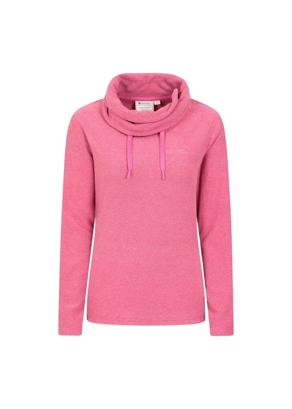 Mountain Warehouse Pink Hebridean Cowl Neck Fleece Top