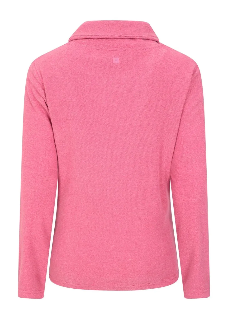 Mountain Warehouse Pink Hebridean Cowl Neck Fleece Top