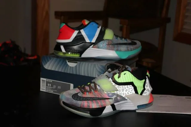 Nike KD 7 What the KD 801778 944 SZ 11 KEVIN DURANT DEAD...