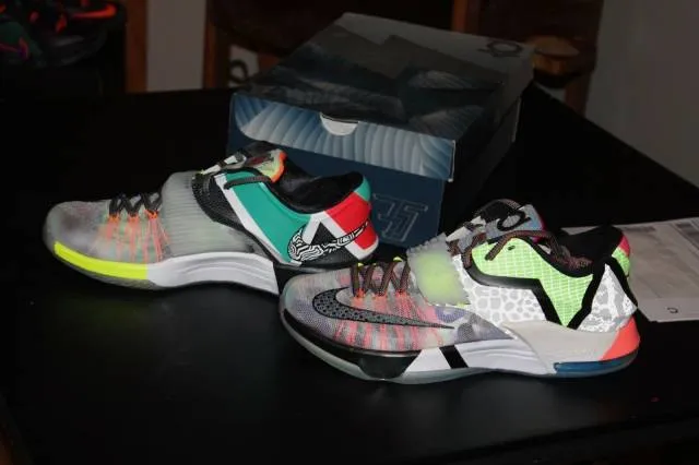 Nike KD 7 What the KD 801778 944 SZ 11 KEVIN DURANT DEAD...