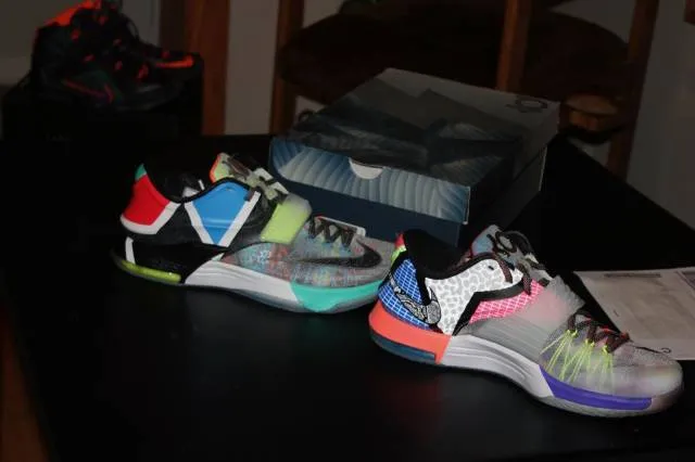 Nike KD 7 What the KD 801778 944 SZ 11 KEVIN DURANT DEAD...