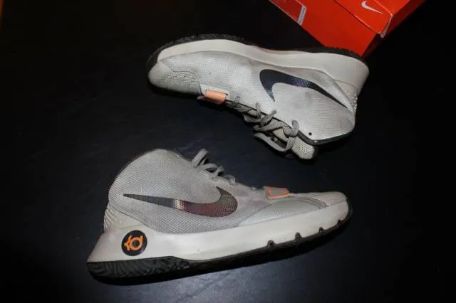 Nike KD Trey 5 III Grey KEVIN DURANT749377-002 SZ 12 Bas...