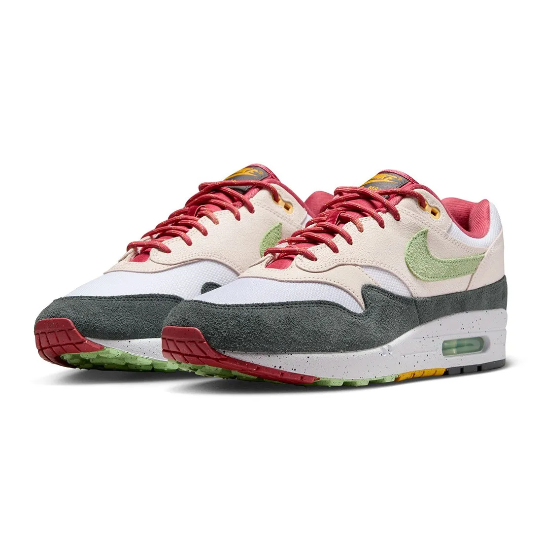 Nike Men Air Max 1 (light soft pink / vapor green-anthracite)