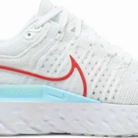 Nike React Infinity Run Flyknit 2 FK White/Red/Glacier M...