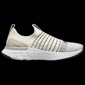 Nike React Phantom Run Flyknit 2 Sail Cream/Black Mens R...