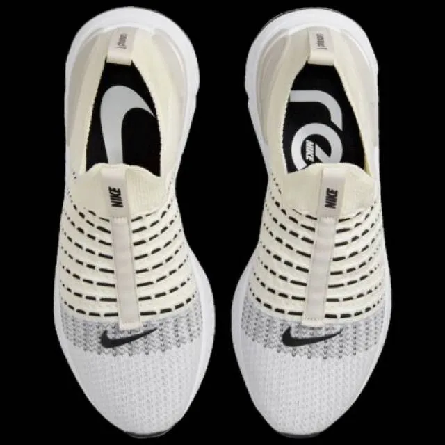 Nike React Phantom Run Flyknit 2 Sail Cream/Black Mens R...