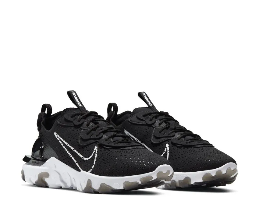 Nike React Vision Black White