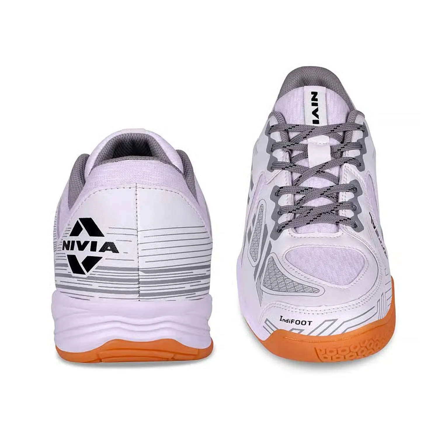 Nivia Appeal 3.0 Badminton Shoes (White)