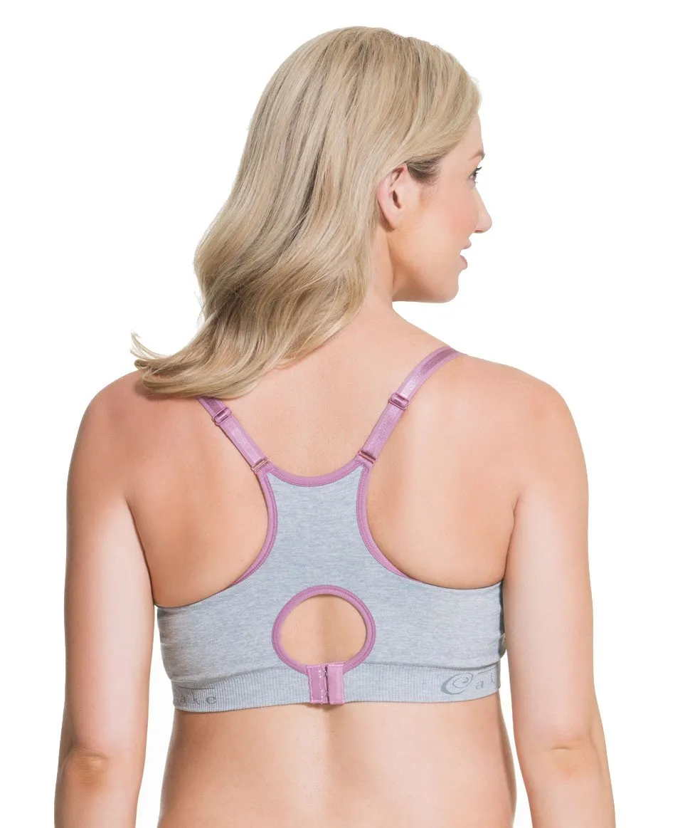 Nursing & Maternity Seamless Bra Cotton Candy - Grey