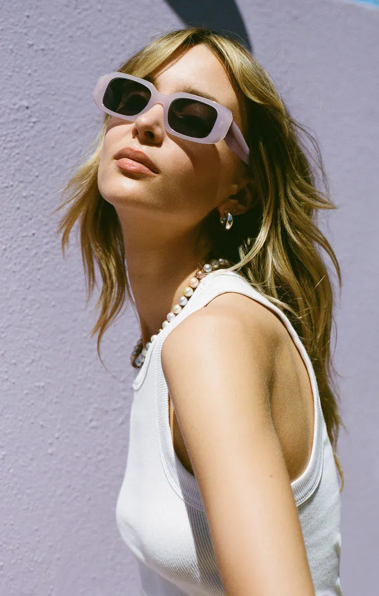 Off Duty Sunglasses in Lavender