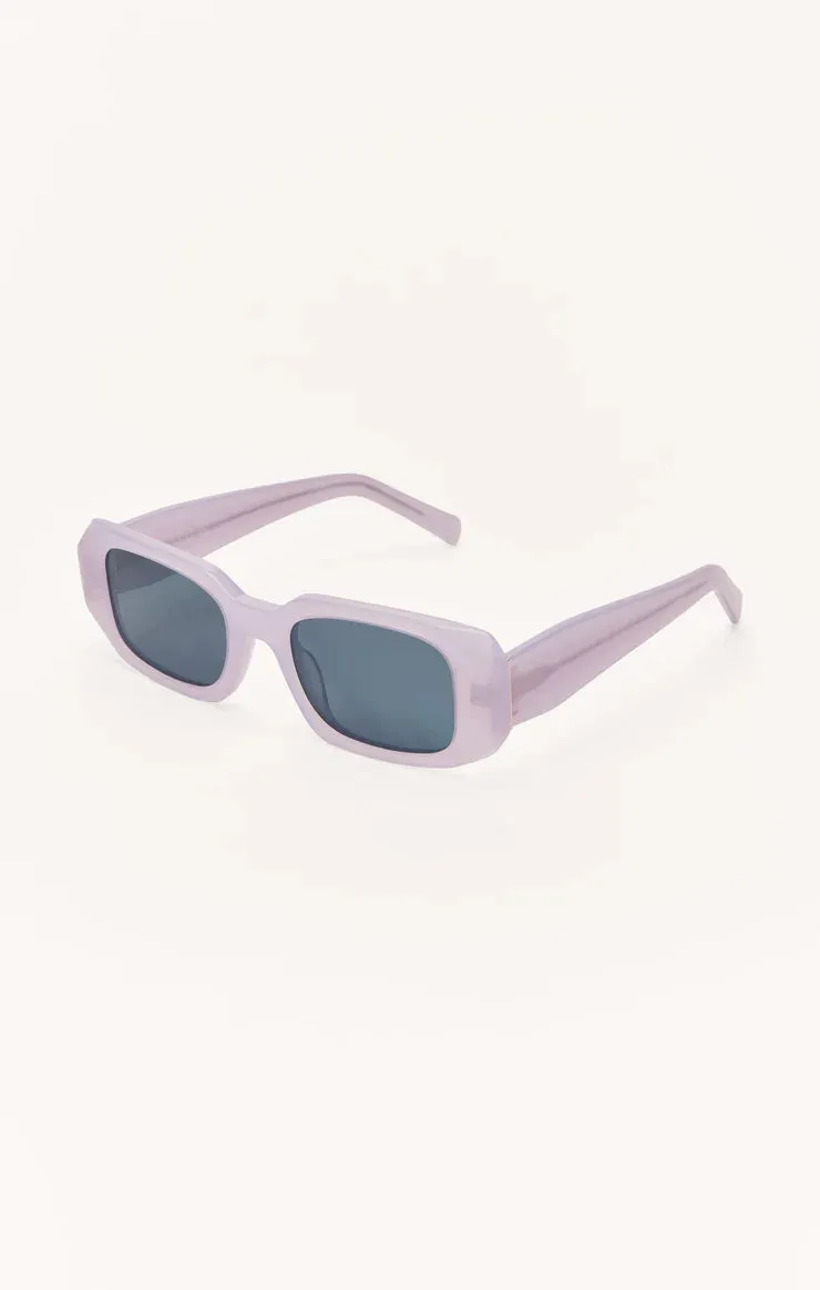 Off Duty Sunglasses in Lavender