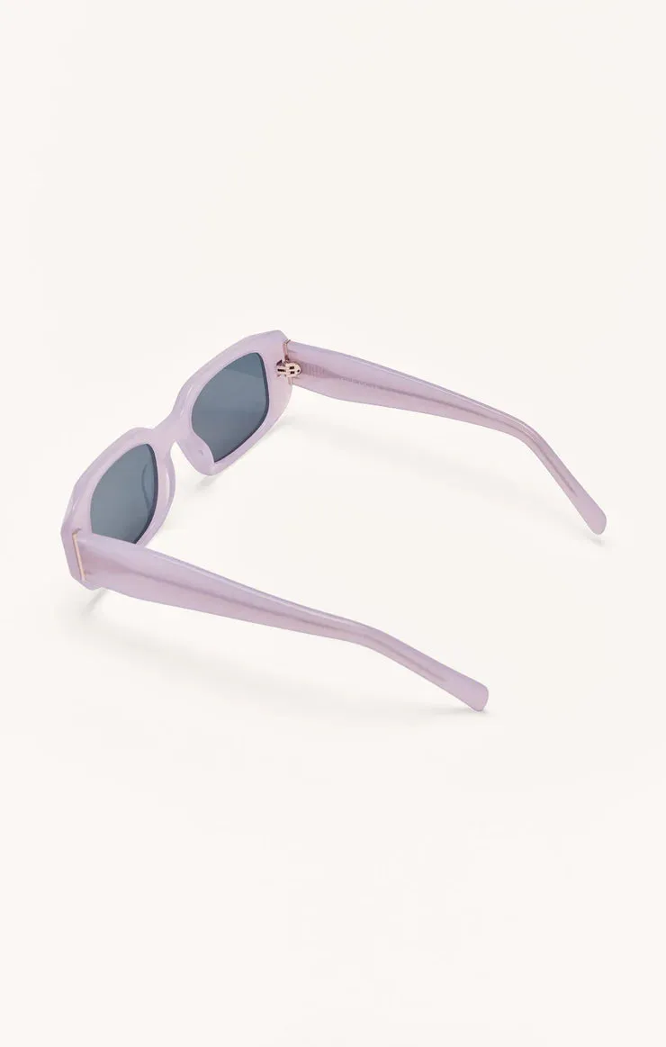 Off Duty Sunglasses in Lavender