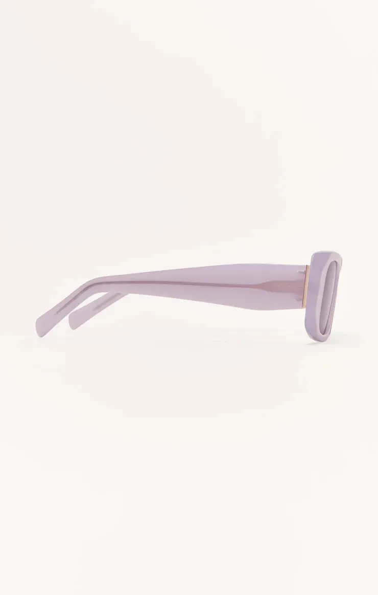 Off Duty Sunglasses in Lavender