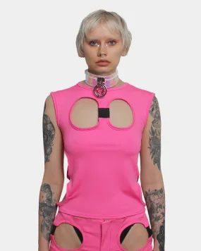 OGGLE VEST PINK WOMENS