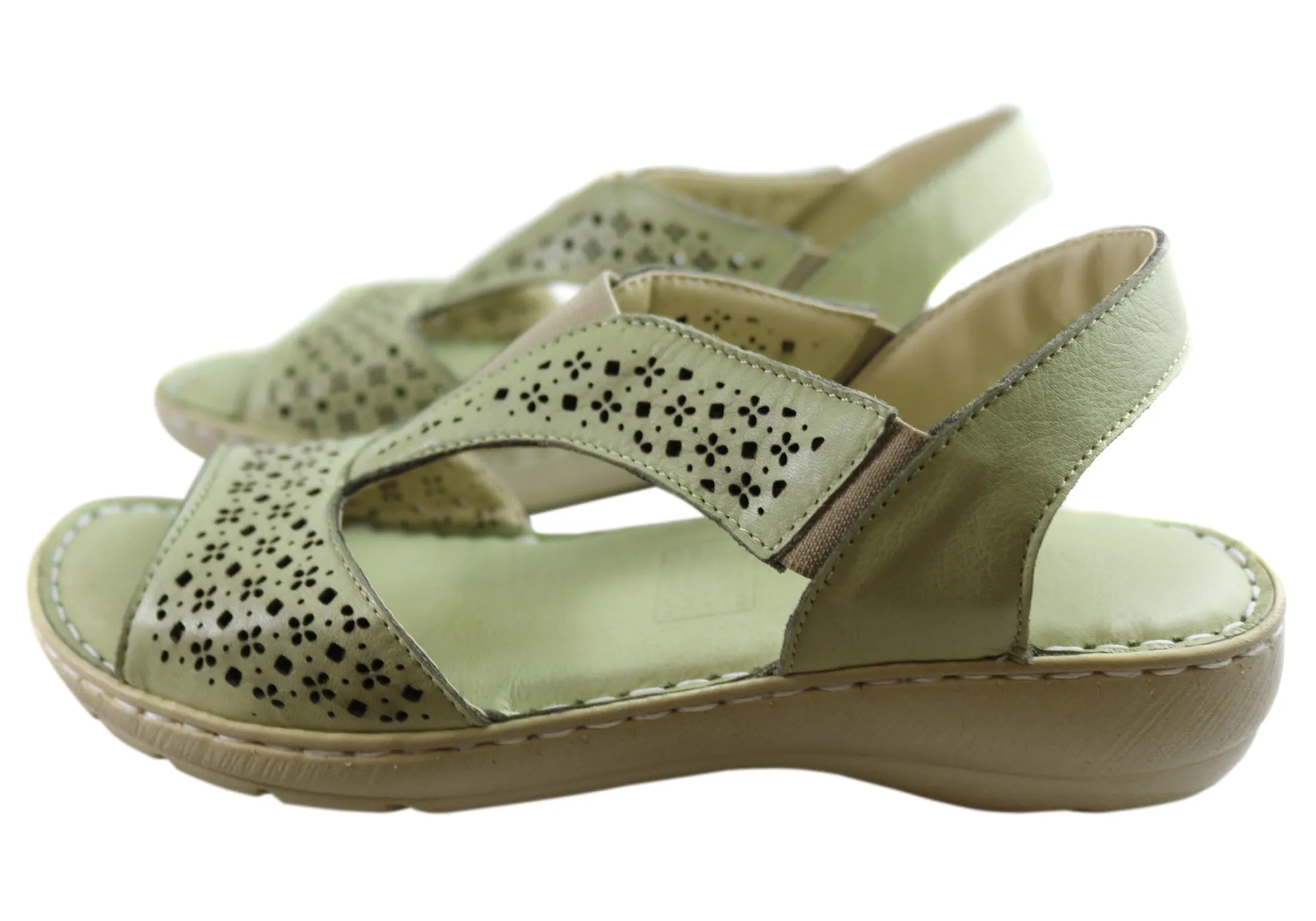 Orizonte Thera Womens European Comfortable Leather Sandals