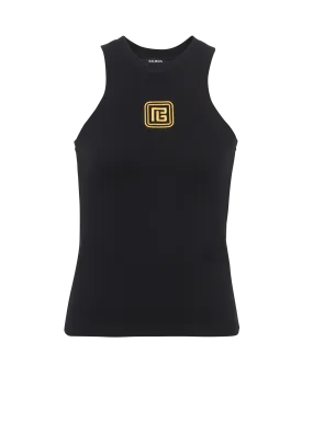 PB embroidered tank top