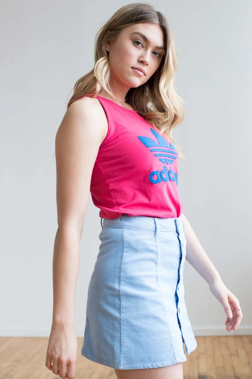 Pink Adidas Tank