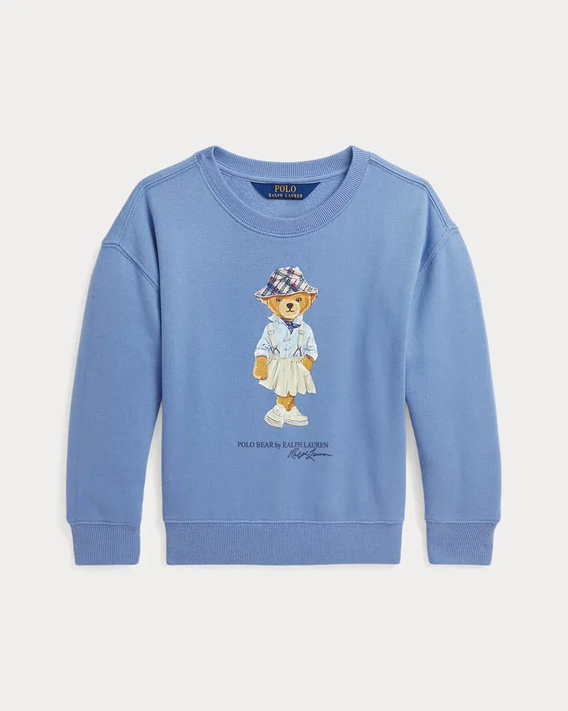 Polo Bear Fleece Boxy Sweatshirt