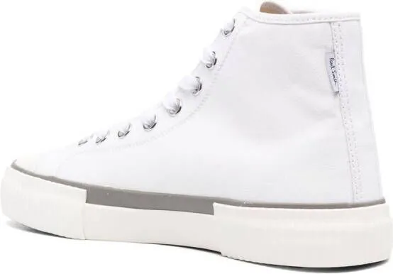 PS Paul Smith logo-embroidered high-top sneakers White