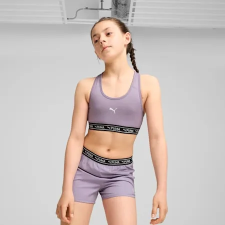 PUMA STRONG Bra - Youth 8-16 years | Pale Plum | PUMA Running & Training | PUMA 