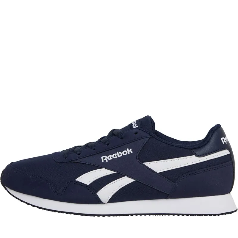 Reebok Classics Mens Reebok Royal Classic Jogger 3.0 Trainers Navy/White/Black