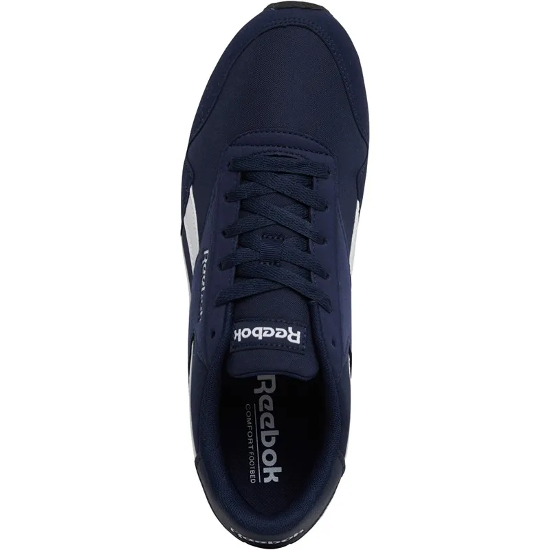 Reebok Classics Mens Reebok Royal Classic Jogger 3.0 Trainers Navy/White/Black