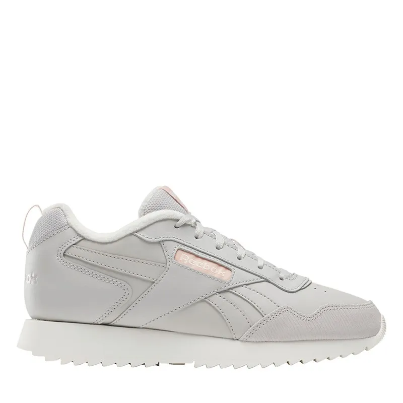 Reebok Classics Womens Reebok Glide Ripple Trainers Steely Fog/Pink/Chalk