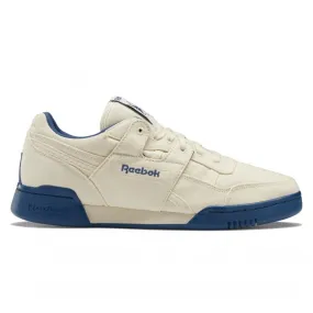 Reebok Workout Plus (Chalk/Chalk/Batik Blue)