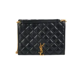 Saint Laurent Becky Black Shoulder Bag