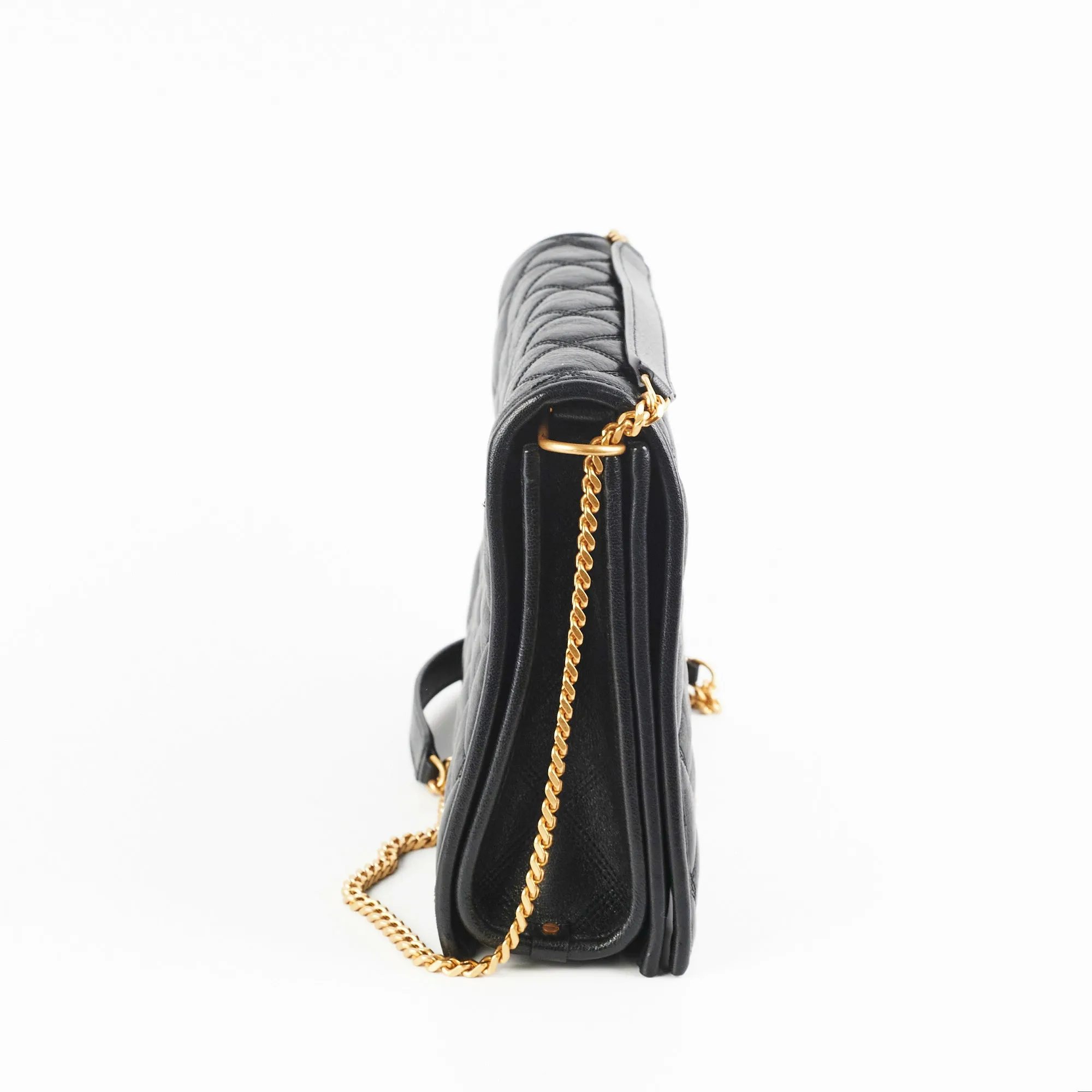 Saint Laurent Becky Black Shoulder Bag