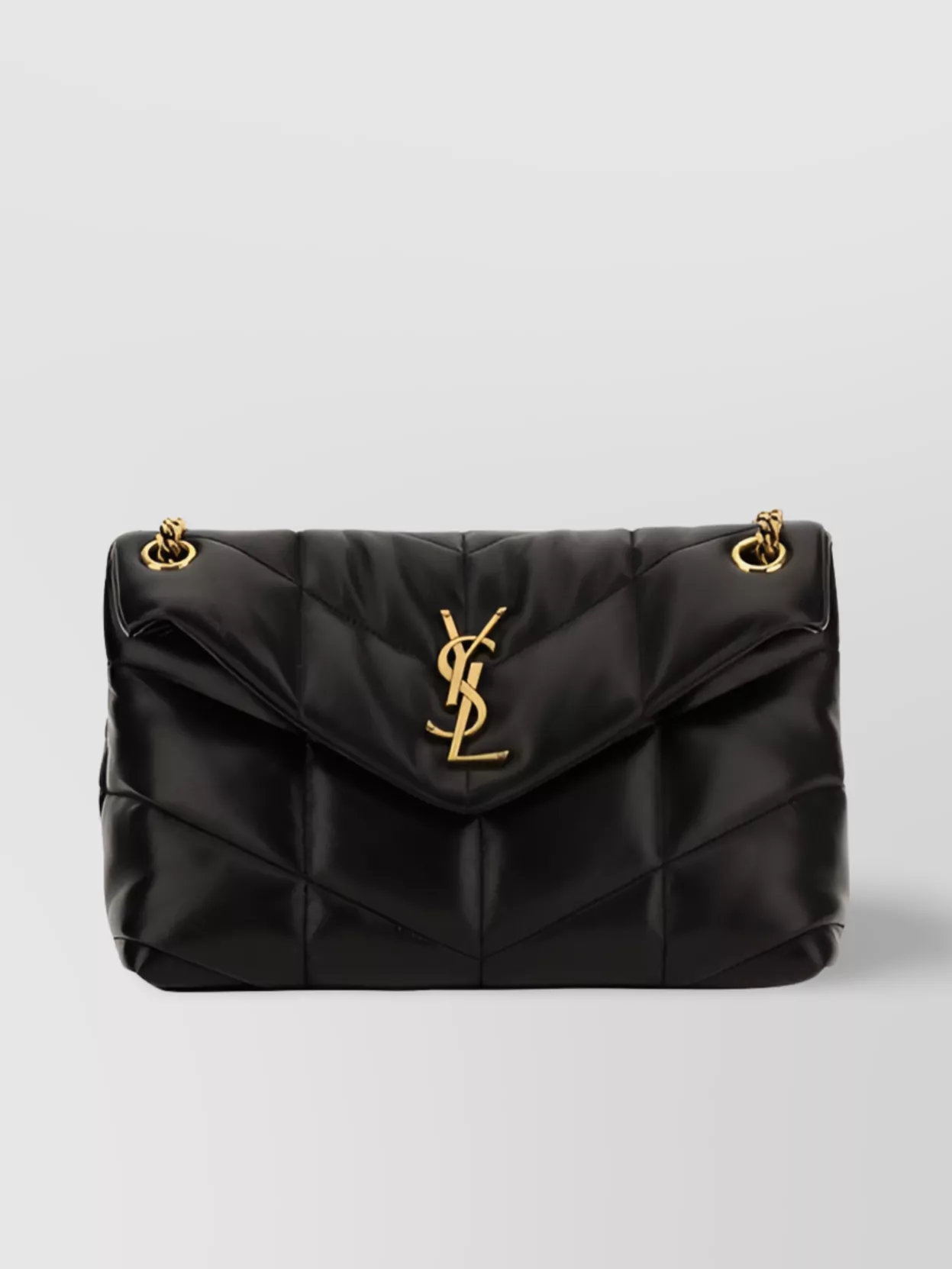 Saint Laurent   Quilted shoulder bag chain strap