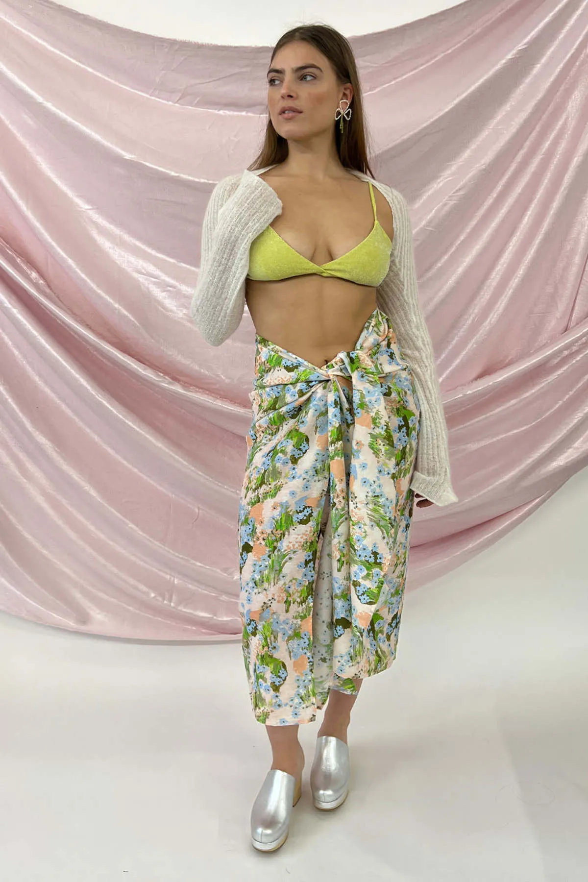 Samsoe Alyssa Bikini Top - Acid Green