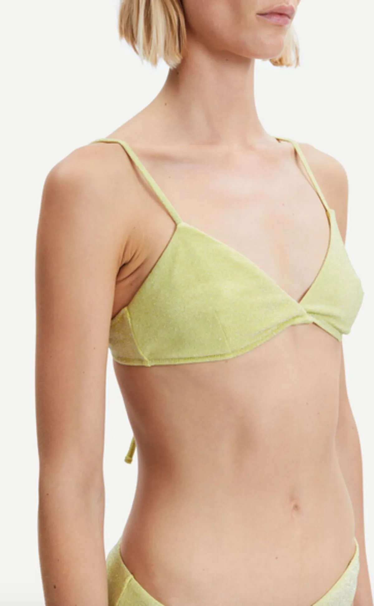 Samsoe Alyssa Bikini Top - Acid Green