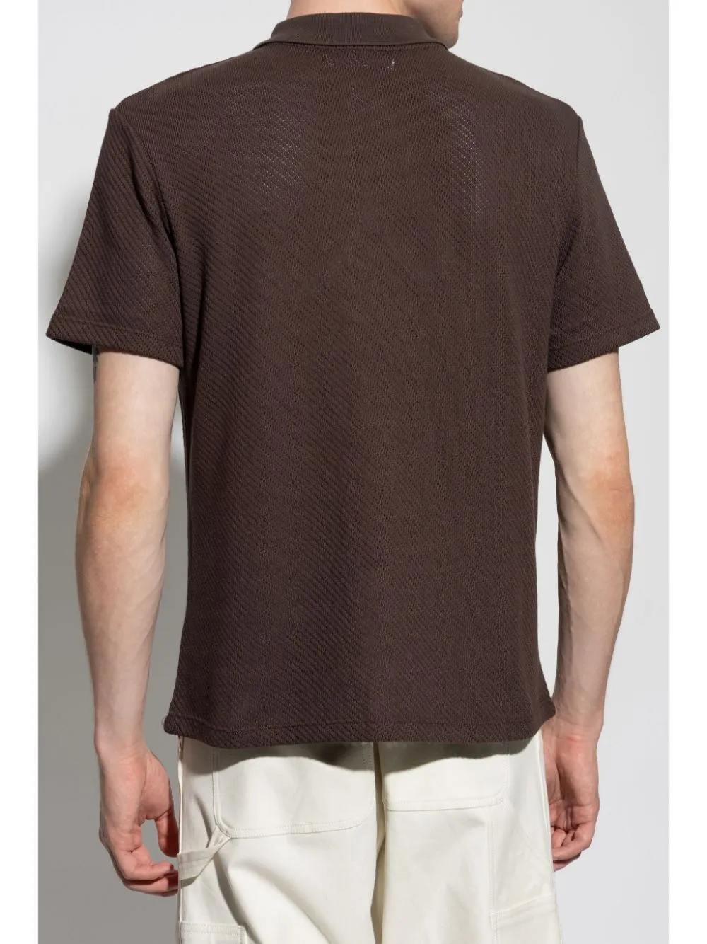 SAMSOE SAMSOE cotton polo shirt - Brown