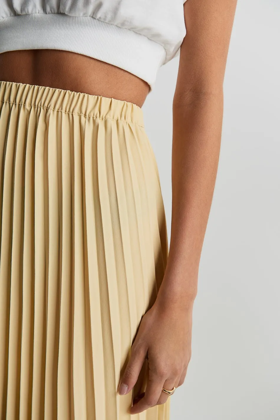 Sarina pleated skirt