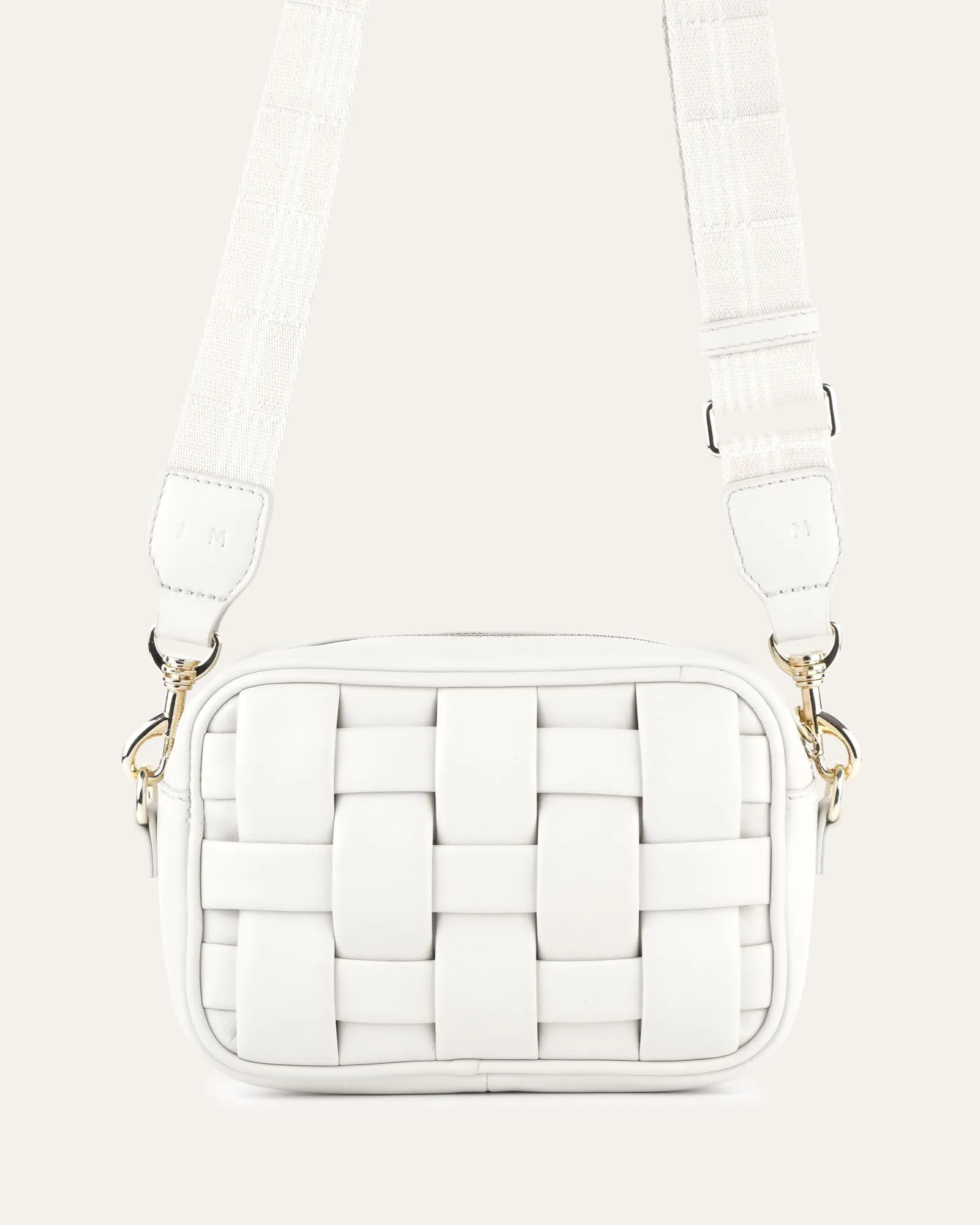 SCARLETT CROSS BODY BAG OFF WHITE LEATHER