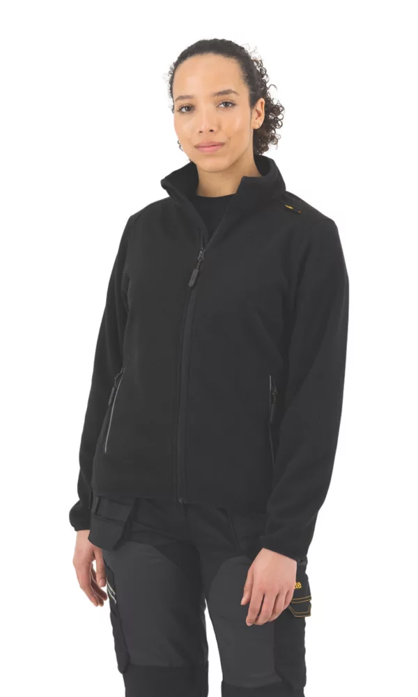 Site Callard Womens Fleece Black Size 14 - Screwfix