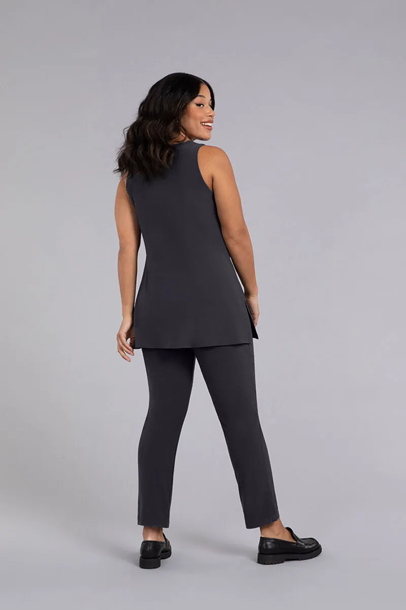 Sleeveless Nu Ideal Tunic | Graphite